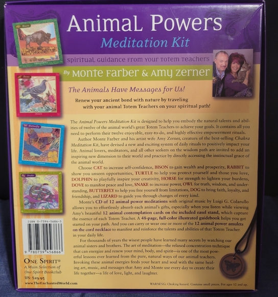 NOB Animal Powers Meditation Kit: Spiritual Guidance - Picture 4 of 9